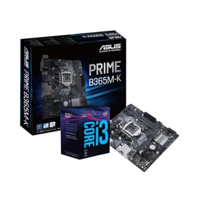 華碩 PRIME B365M-K Intel i3-9100F