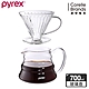 【美國康寧】Pyrex Cafe咖啡玻璃壺700ML+玻璃濾杯 product thumbnail 1