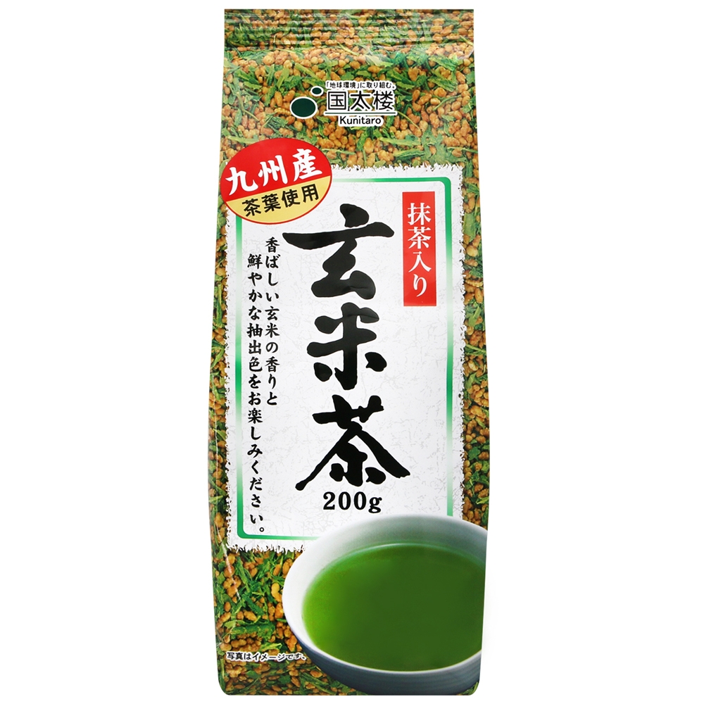 國太樓 抹茶入玄米茶 (200g)