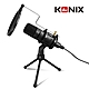 【KONIX 科尼斯樂器】心型指向性電容式麥克風3.5mm版-直播錄音 遠距教學 Podcast product thumbnail 1