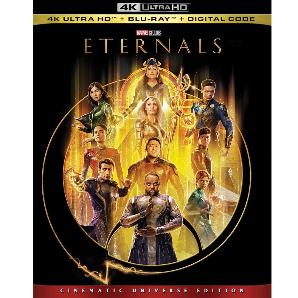 永恆族 Eternals 4K UHD + BD 雙碟版 藍光 BD