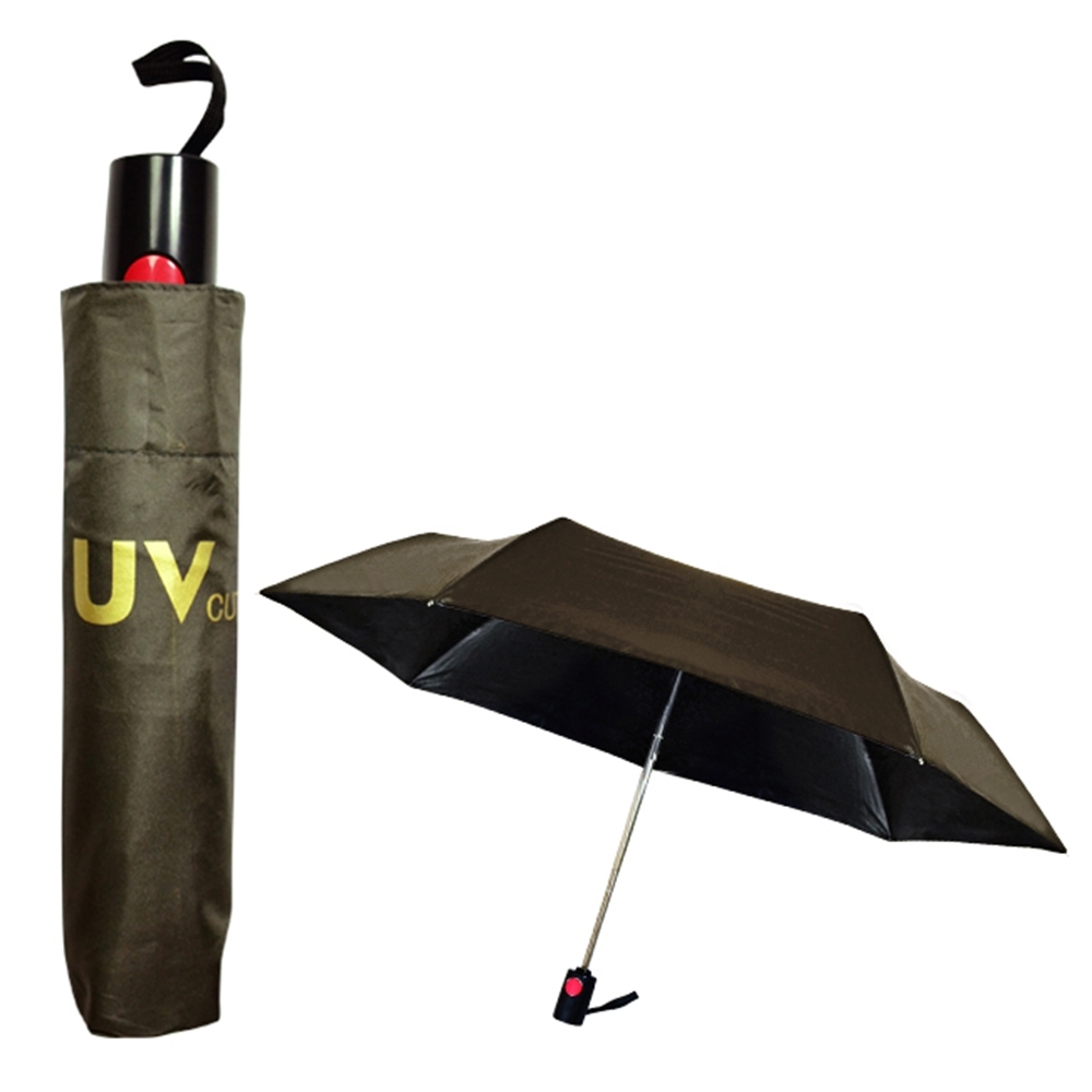 【BWW嚴選】飛蘭蔻 3184 黑膠自動開收涼感傘 (隨機出貨)
