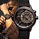 THE ELECTRICIANZ  Steel Brown Z - Leather 45mm 青銅棕色獨家電路發光手錶-ZZ-A4C02-CLC product thumbnail 1