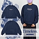 New Balance 長袖上衣 Athletics Sweatshirts 女款 深藍 寬鬆 短版設計 休閒 NB 大學T AWT31557NNY product thumbnail 1