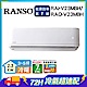 [超速配]北中限定家電速配【RANSO 聯碩】2-4坪變頻冷暖分離式(RAO/RAI-V23MBH) product thumbnail 1