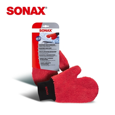 SONAX 超纖維洗車手套 德國原裝 雙面設計 洗車必備 急速到貨