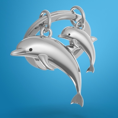 Metalmorphose/ MTM 海豚鑰匙圈