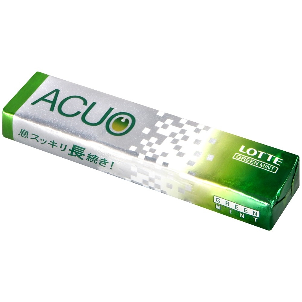 Lotte ACUO薄荷風味口香糖[綠](20g)