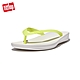 【FitFlop】IQUSHION ERGONOMIC FLIP-FLOPS 輕量人體工學夾腳涼鞋-男(都會白/熒光黃) product thumbnail 1