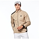 【Lynx Golf】男款防風防潑水鋪棉保暖壓光造型配布剪裁變色膠印設計長袖外套(二色) product thumbnail 6