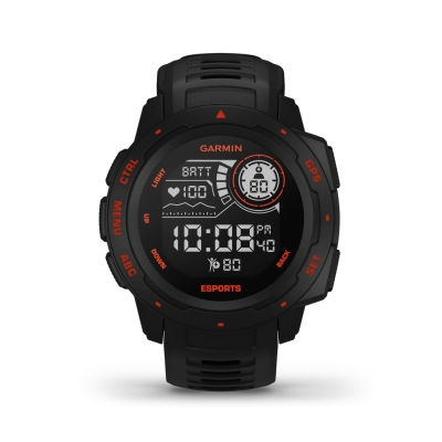 GARMIN INSTINCT ESPORTS 本我系列 GPS 智慧腕錶 - 電競潮流版