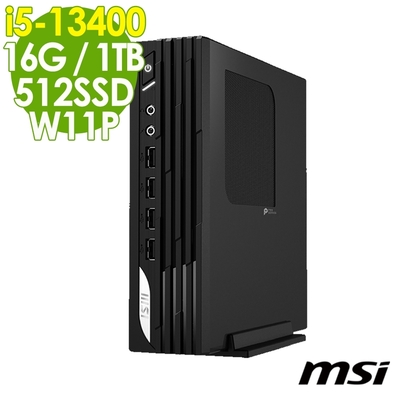 MSI PRO DP21 13M-494TW (i5-13400/16G/512SSD+1TB/W11P)