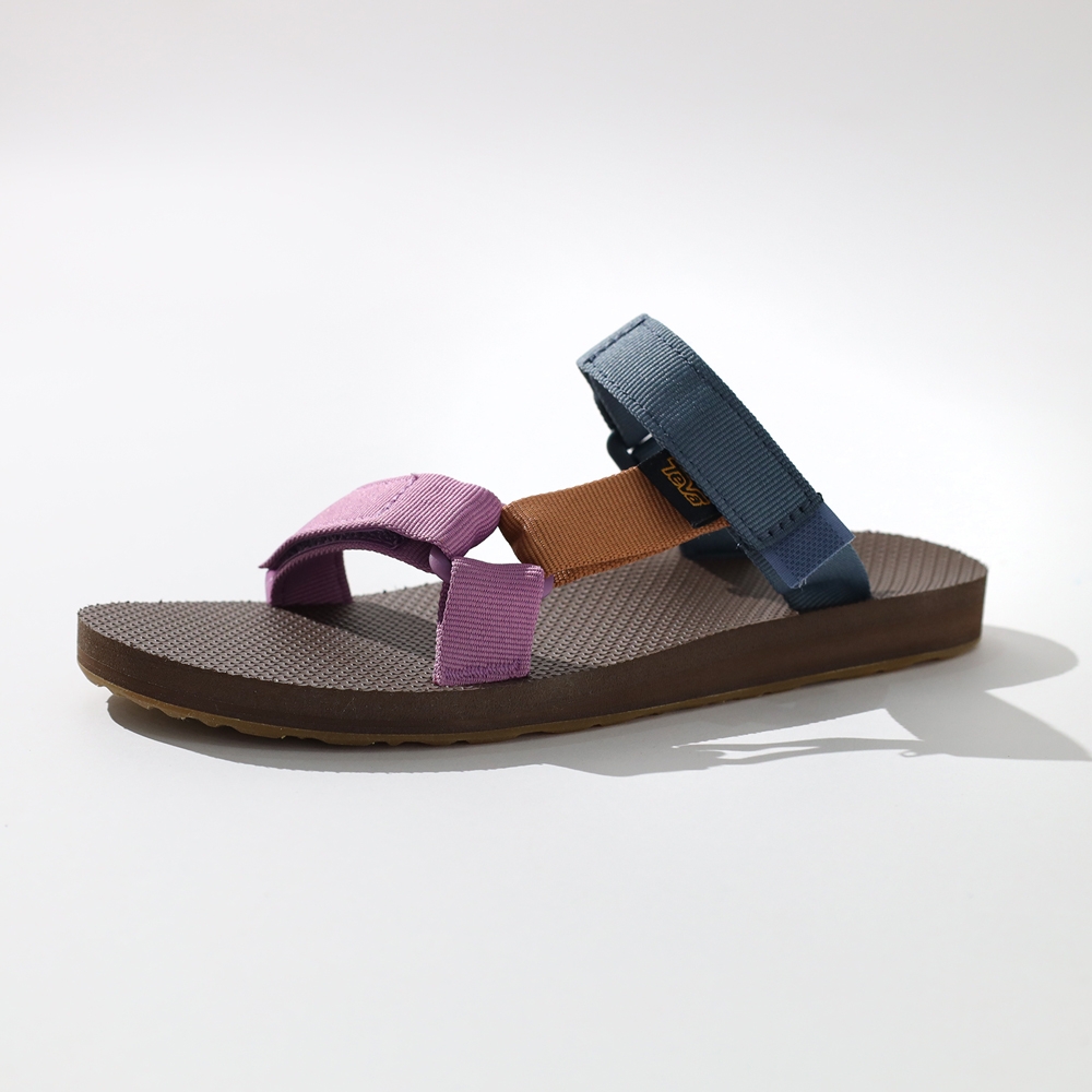 Teva 涼拖鞋 W Universal Slide 女鞋 咖啡棕 午夜藍 紫 撞色 經典 多彩沙漠 1124230DTMLT