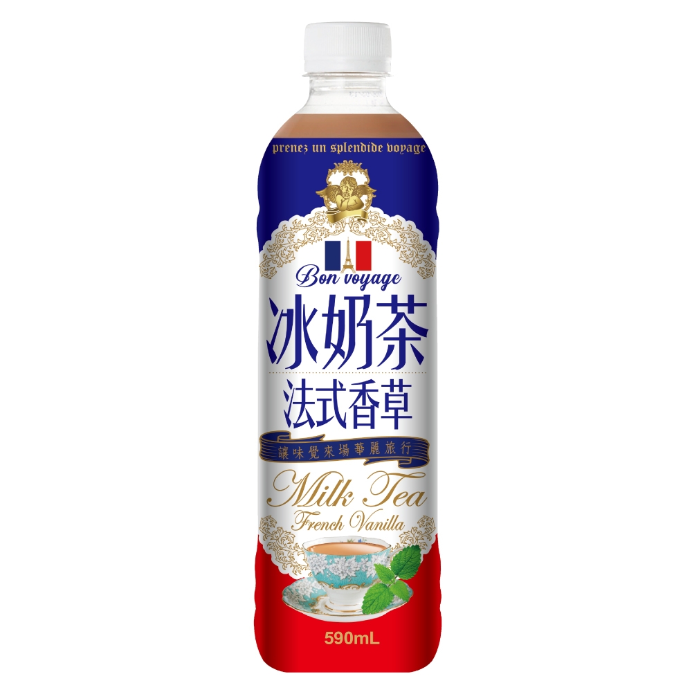 生活 冰奶茶法式香草(590mlx24入)