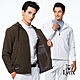 【Lynx Golf】首爾高桿風格！男款防風防潑水內刷毛保暖反插大口袋造型長袖不可拆式連帽外套(二色) product thumbnail 2