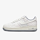 NIKE AIR FORCE 1 07 女休閒運動鞋-白灰-DX2678100 product thumbnail 1