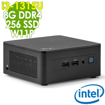 INTEL NUC 13代迷你電腦 (i3-1315U/8G/256SSD/W11P)