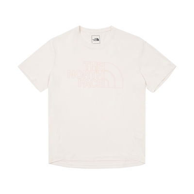 The North Face M SUN CHASE LOGO SS TEE 男短袖上衣-米白-NF0A87VZQLI