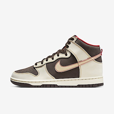 Nike Dunk HI Retro SE [FB8892-200] 男 休閒鞋 運動 復古 高筒 流行 穿搭 棕 米