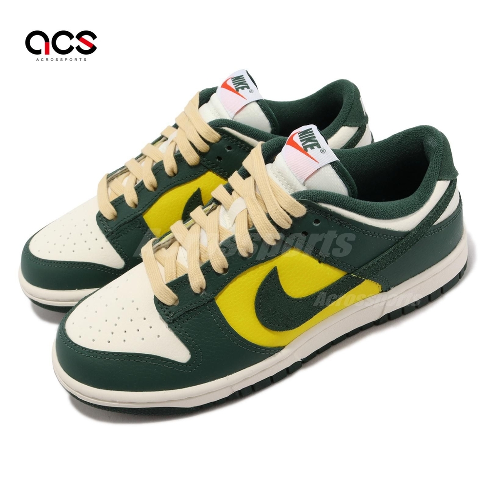 Nike Wmns Dunk Low SE 女鞋綠黃Noble Green 巴西休閒鞋FD0350-133