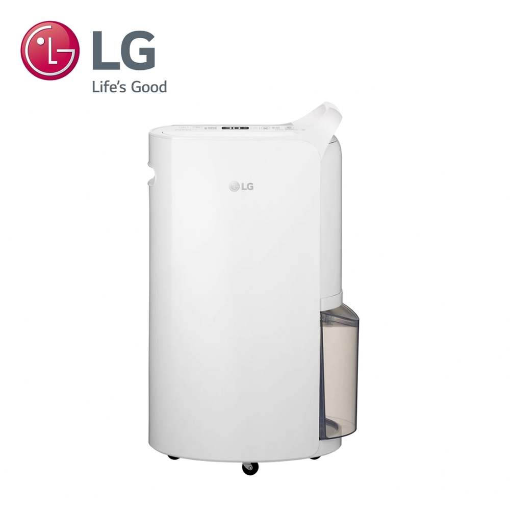 LG 樂金 PuriCar UV抑菌 WiFi變頻除濕機-白/18公升 MD181QWE0