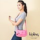 Kipling 甜美糖果粉雙拉鍊口袋側背包-SAMARA product thumbnail 1