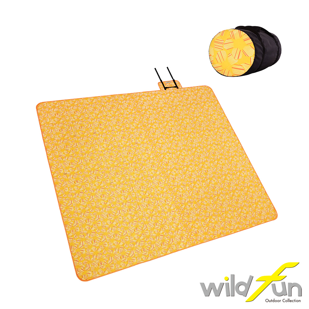 WildFun 300x300四季可用舒適舖棉地墊 向日葵