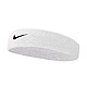 Nike Swoosh Headband [NNN07101OS] 男女 簡約 頭帶 運動 休閒 毛巾 吸汗 白 product thumbnail 1