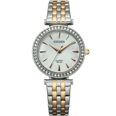 CITIZEN星辰 晶鑽奢華時尚腕錶 30mm/ER0216-59D