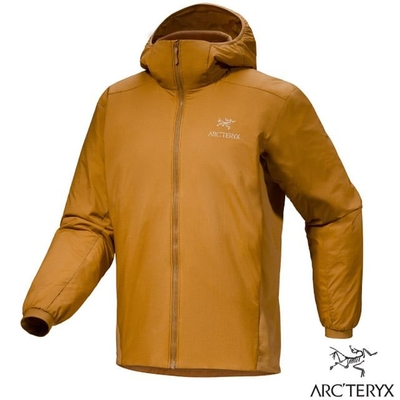 【ARCTERYX 始祖鳥】男 Atom 輕量抗水耐磨化纖外套(僅370g).防風保暖夾克_X000007487 育空褐