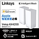 Linksys Velop 三頻 MX4200 Mesh WiFi6網狀路由器(二入) (AX4200) product thumbnail 2