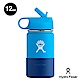 Hydro Flask 12oz/354ml 寬口吸管蓋保溫瓶 海洋藍 product thumbnail 2
