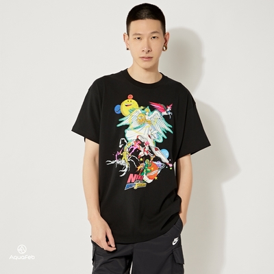 Nike AS NSW HYPERFLAT GRPH SS Tee 男款 黑色 白色 印花 運動 休閒 短袖 DM7917-010/DM7917-100