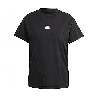 Adidas W Bluv Tee [IP2266] 女 短袖 上衣 T恤 運動 休閒 基本款 簡約 舒適 黑白