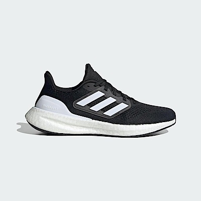 Adidas Pureboost 23 IF4839 男女 慢跑鞋 運動 路跑 寬楦 休閒 緩震 耐磨 舒適 黑白