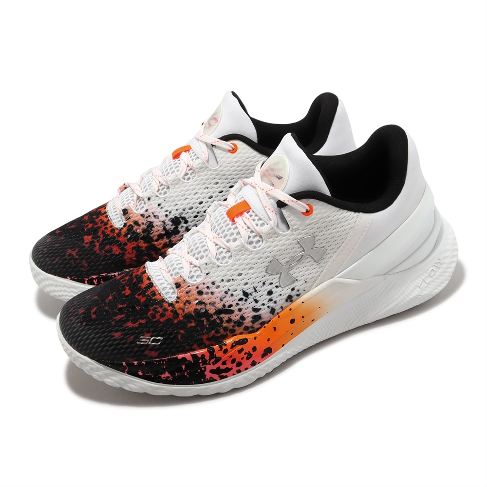 Under Armour 籃球鞋Curry 2 Low Flotro NM 男鞋白橘Chef Curry 運動鞋