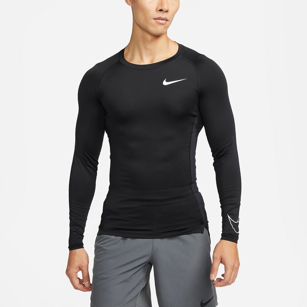 AND.】NIKE PRO DRI FIT 運動健身訓練束衣緊身衣男款黑/紅DD1991-010