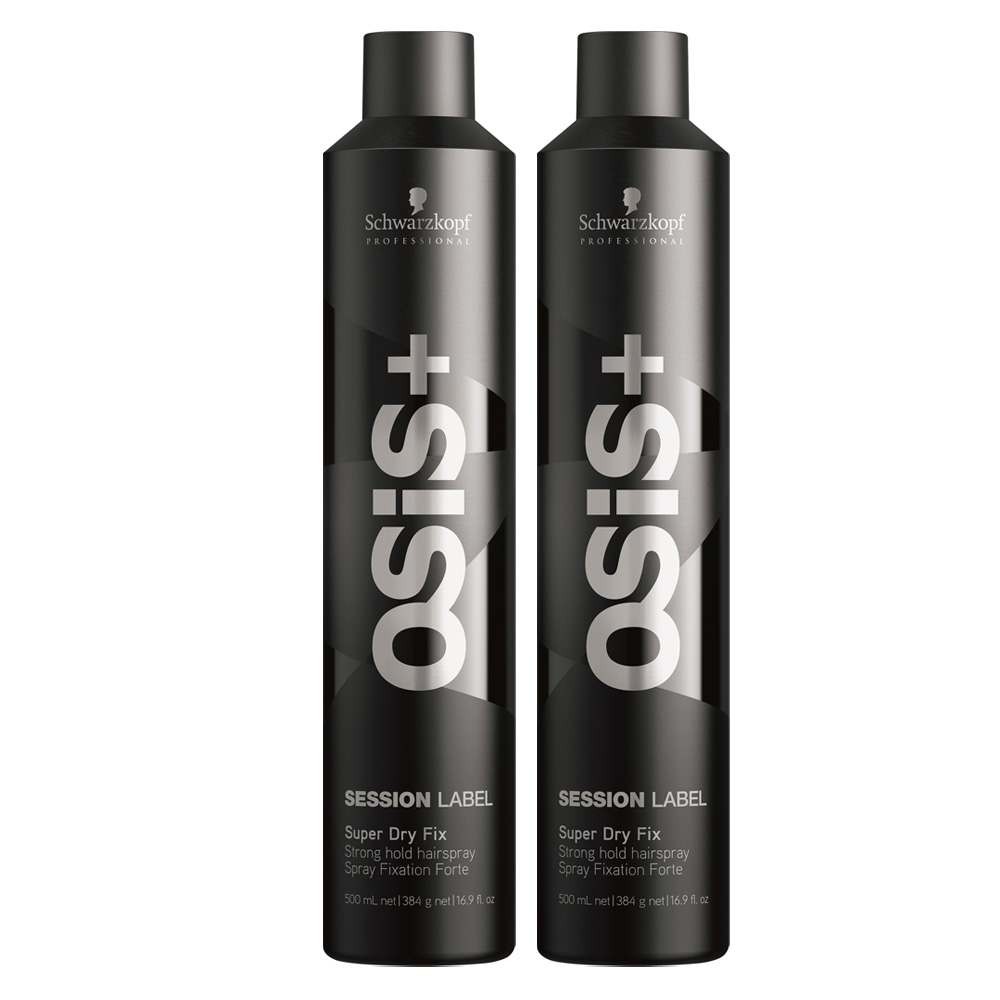 Schwarzkopf施華寇 OSIS+黑魔髮系列黑颶風500mlx2入