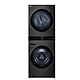 LG樂金WashTower19公斤AI智控黑色洗衣塔洗乾衣機WD-S1916B product thumbnail 1