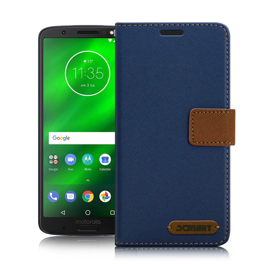 Xmart For MOTO G6 Plus/G6+ 度假浪漫風皮套