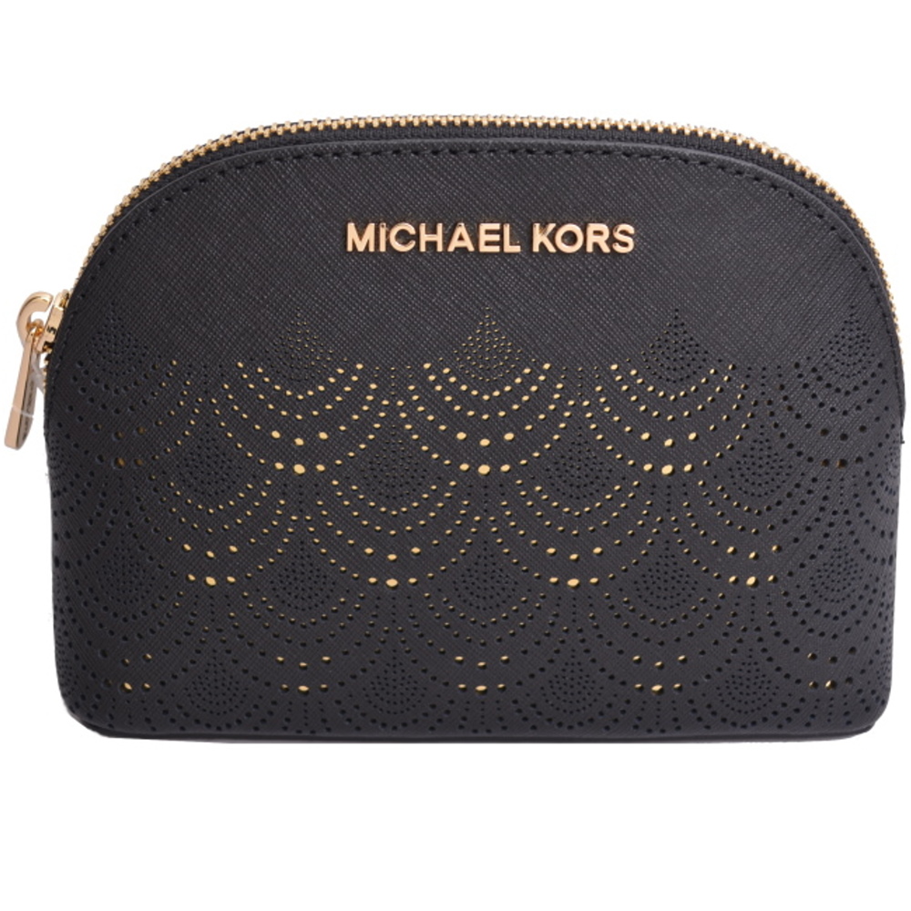 MICHAEL KORS 十字紋浪花化妝包/小手拿包