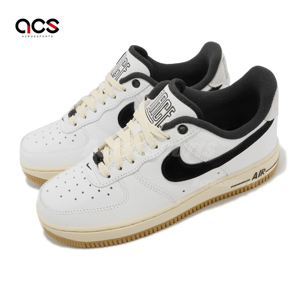 Nike Wmns Air Force 1 07 LX 女鞋男鞋白黑仿舊Command Force DR0148