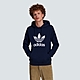 ADIDAS TREFOIL HOODY 三葉草 男連帽上衣-藍-IM4496 product thumbnail 1