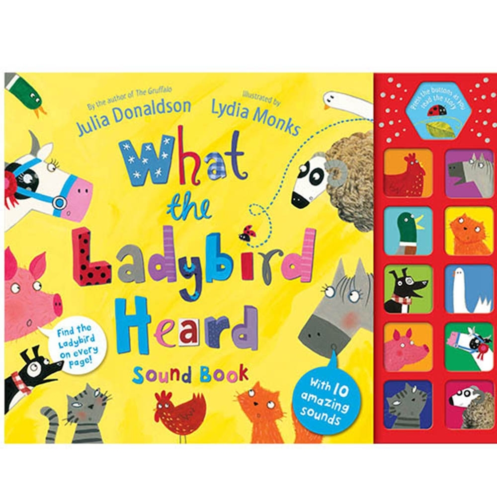 What The Ladybird Heard Sound Book 精裝有聲故事書| 童書| Yahoo奇摩