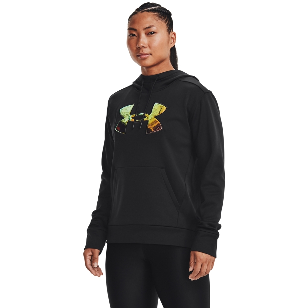 【UNDER ARMOUR】UA 女 Armour Fleece 連帽長袖套頭衫-人氣新品