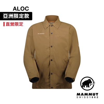 【Mammut 長毛象】Utility Coach Jacket AF 日系都會風防風防水教練外套 深沙褐 中性款 #1012-00760