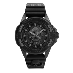 PHILIPP PLEIN THE $KULL Genderless 骷髏中性錶款 黑 PWNAA0322_41mm