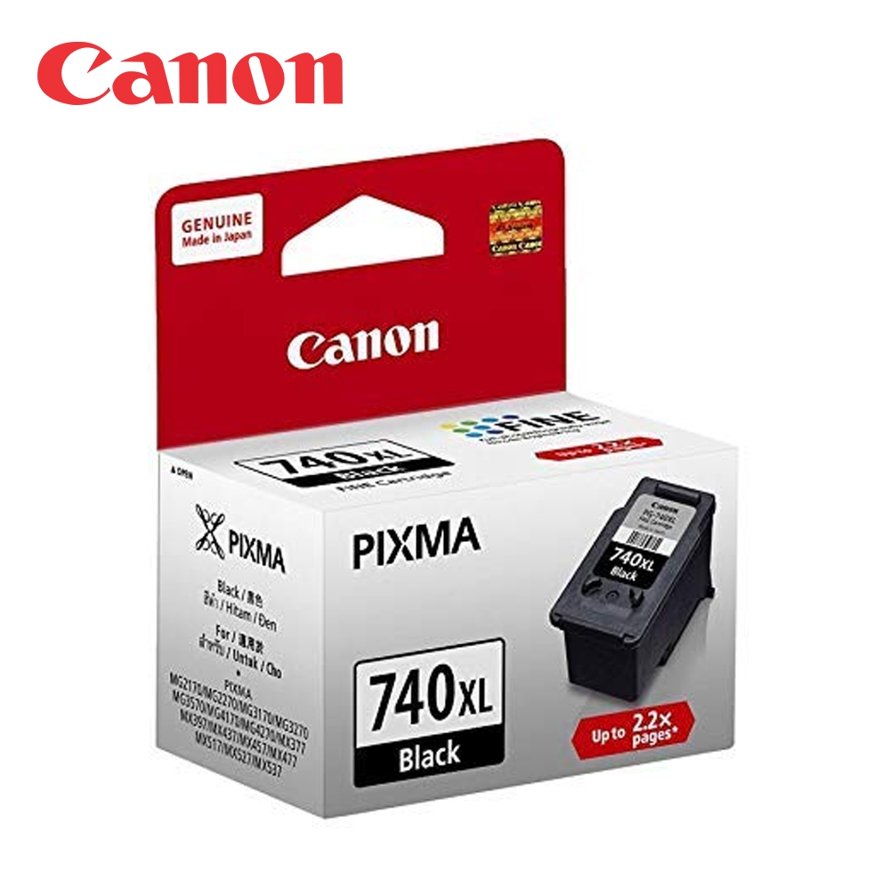 CANON PG-740XL   原廠黑色高容量墨水匣