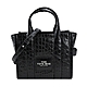 MARC JACOBS THE CROC-EMBOSSED MINI TOTE鱷魚紋兩用托特包-迷你/黑 product thumbnail 1