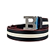 BALLY B buckle 帆布牛皮雙面用皮帶(583206-黑) product thumbnail 1